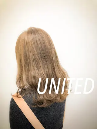 セミロング カラー ヘアアレンジ 💕STANCE 満足仕上げ💕のヘアスタイル