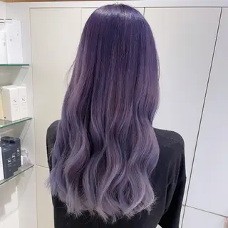 ロング カラー ❁⃘ ち だ り さ ❁⃘のヘアスタイル
