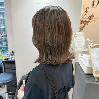 ミディアム カラー 🎀愛されモテ カラー🎀/moeのヘアスタイル