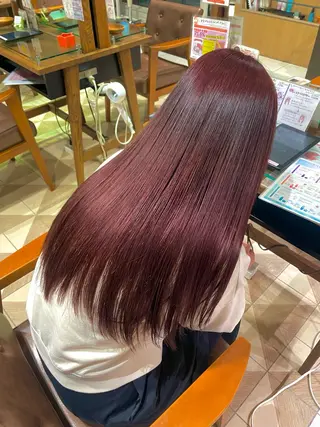 ロング カラー ʜᴀʀᴜᴋᴀ♱メンズ ウルフ/ブリーチのヘアスタイル