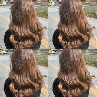 ロング カラー 店長✨️韓国ヘア✖️ 髪質改善カラー／純大のヘアスタイル