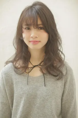 ミディアム 美髪形成！色素改善！ 秋田　和輝のヘアスタイル