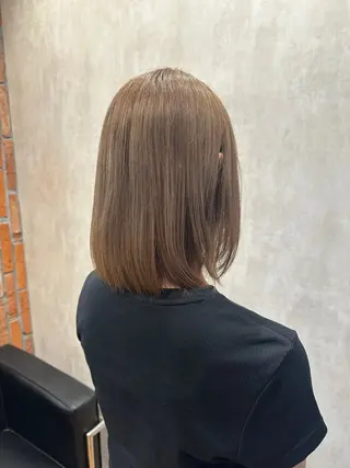 ミディアム ハイライト/ ブリーチ😈小倉😈のヘアスタイル