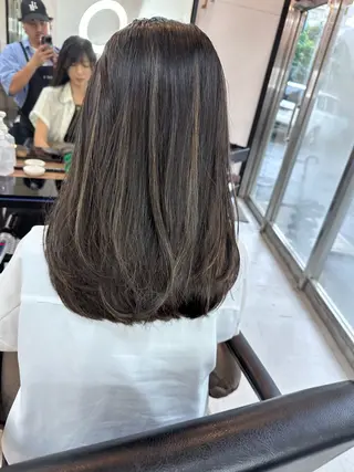 ミディアム ハイライト/髪質改善 ans/黒木 和大のヘアスタイル