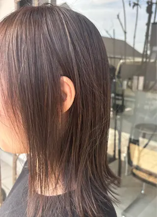 ミディアム カラー niil所属・miyu /niilのヘアスタイル