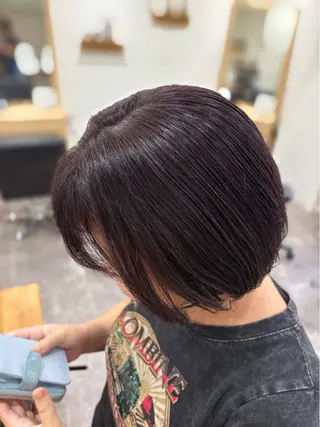 ミディアム カラー kakko所属・(kakko) ayumiのヘアスタイル