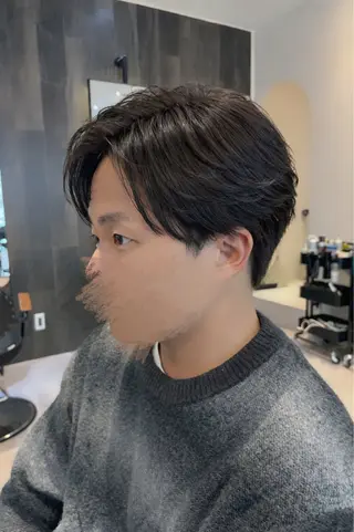 メンズ メンズ特化/ 透明感カラー/りなのヘアスタイル