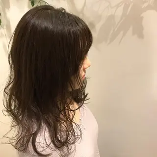 セミロング カラー Jill franc ＿ ayanoのヘアスタイル