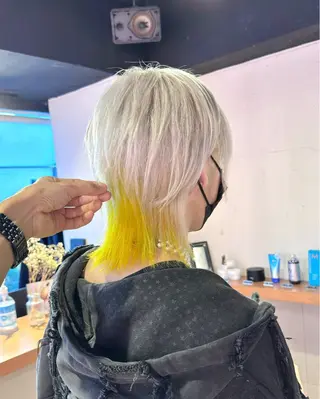 メンズ 髪質改善/ブリーチ /長山遼太郎のヘアスタイル