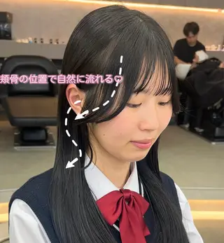 ロング YUKI🎀透明感 カラー/暗髪艶カラーのヘアスタイル