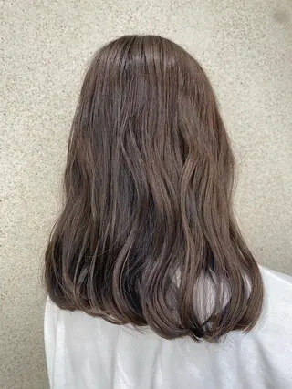 ミディアム カラー ヘアアレンジ 🌟透明感カラー🌟 恵比寿/sayuのヘアスタイル