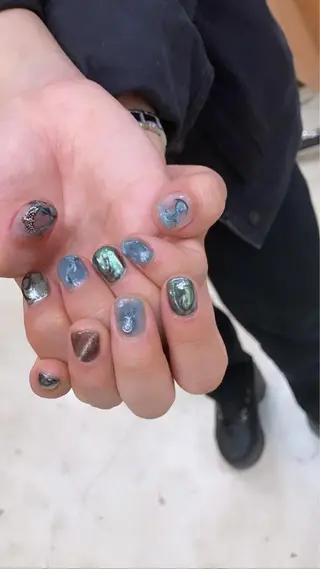 ネイル nailsalon　hue所属・小山 羽奈のネイルデザイン