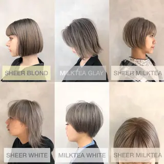 ショート 🌸ハイトーン 新田 廉 🌸のヘアスタイル