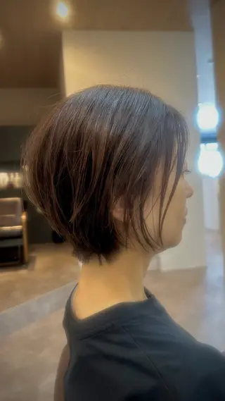 ショート Agu hair muta 大牟田所属・スタイリスト 大山佑将のヘアスタイル