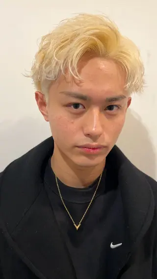 ショート メンズ 小尾 優然のヘアスタイル