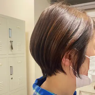 ショート 後藤 瀬奈のヘアスタイル