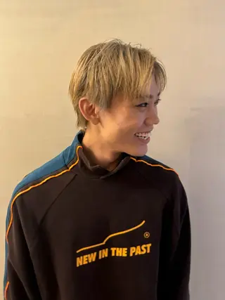 カラー メンズ 薮 夏帆のヘアスタイル