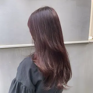 ロング カラー ヘアアレンジ saya 🧸 カット/縮毛矯正のヘアスタイル