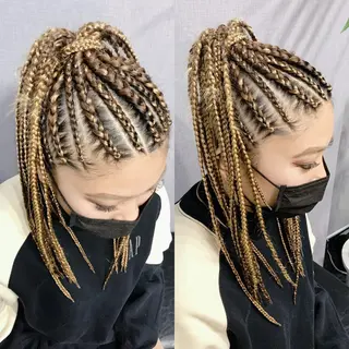 ロング ヘアアレンジ SPINEL Sawaのヘアスタイル