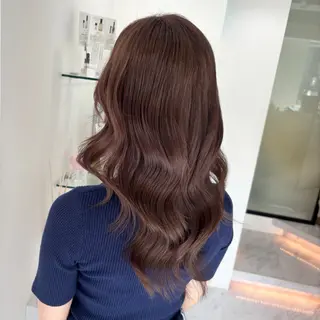 ロング カラー Ayu🍯/栄/ブリ ーチカラー/ヘアメのヘアスタイル