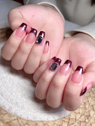 ネイル M🌷nail 長さだし専門店のネイルデザイン