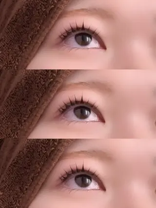 マツエク・マツパ むっち〜/ケアカラー /似合わせcutのヘアスタイル