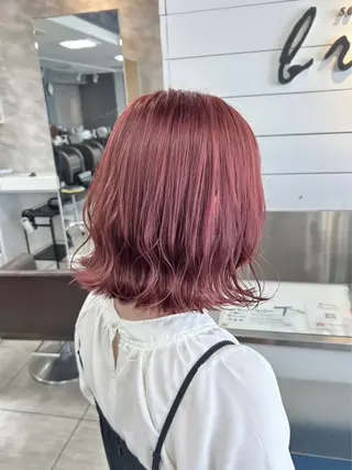 カラー ハイトーンカラー✨ 慶田玲和のヘアスタイル