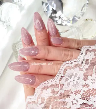 ネイル 23時まで❤︎韓国、 ワンホンネイルのネイルデザイン