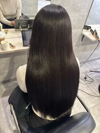 ロング カラー アンダーバーホワイト_WHITE所属・_WHITE芝本 賢吾【天王寺店】のヘアスタイル