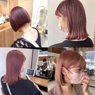 カラー shiori/暖色/ レイヤー/似合わせのヘアスタイル
