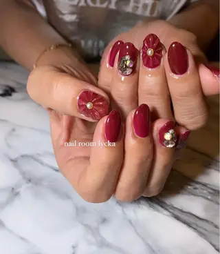 ネイル ﾈｲﾙﾙｰﾑﾘｯｶ 𝐦𝐚𝐲𝐮のネイルデザイン