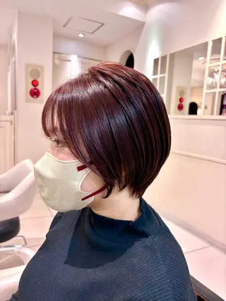 ショート カラー 12月特別価格⚡️ 🌈岩田怜子🌈のヘアスタイル