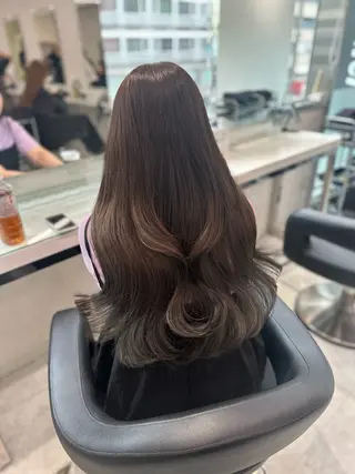 ロング 💖ベージュ💖 MEARIのヘアスタイル