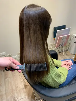 ロング 大久保 隆蔵のヘアスタイル