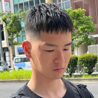 ショート メンズ 立川/メンズパーマ 厚進太郎のヘアスタイル