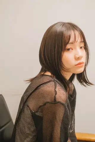 ミディアム 芽生 🌱のヘアスタイル