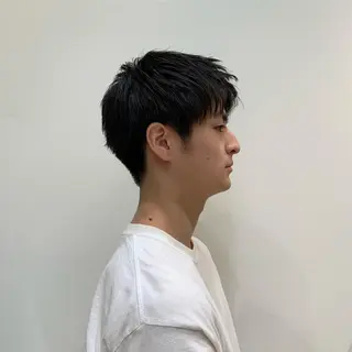 メンズ 【韓国風くびれヘア】 joule小木曽輝のヘアスタイル