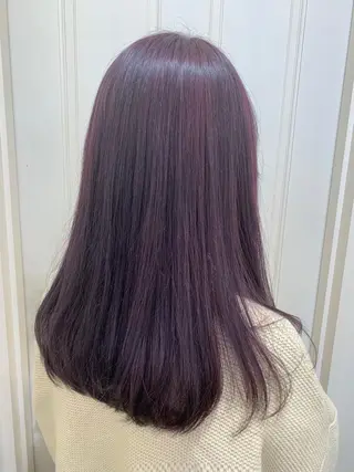 セミロング カラー ぱつっとボブ/ 小野あかねのその他イメージ