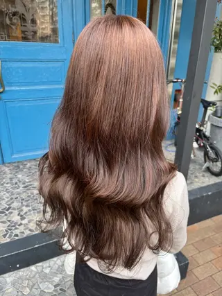 セミロング カラー 艶カラー💎 / Ayakaのヘアスタイル
