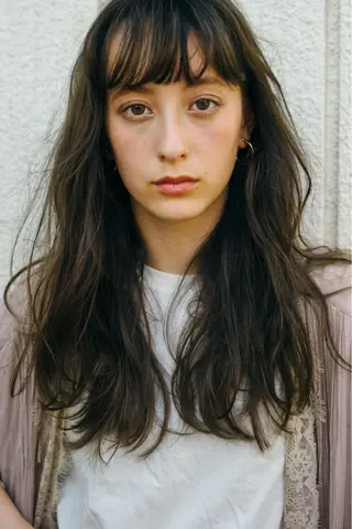 ロング カラー 新宿/美髪矯正 髪質改善/韓国風山本のヘアスタイル