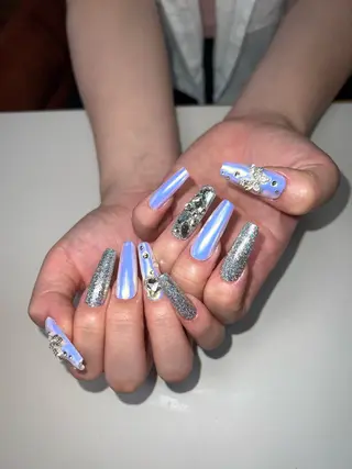 ネイル NAILSTUDIO401所属・ジェルチップ長さだし 専門ネイルサロンのネイルデザイン