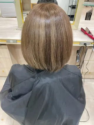 ショート カラー 渡邊花奈 韓国ヘアのヘアスタイル