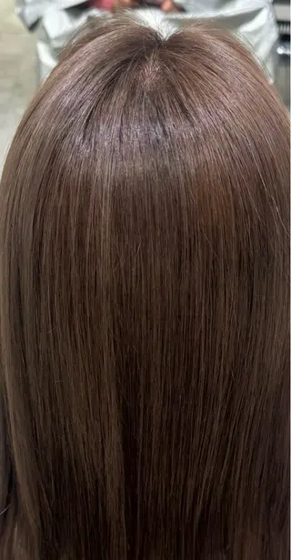 カラー 芝 﨑のヘアスタイル