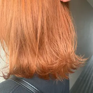 ミディアム カラー chouette/ 根本優希のヘアスタイル