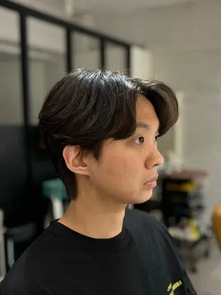 ショート メンズ 韓国メンズヘア/ ダウンパーマ/歩夢のヘアスタイル