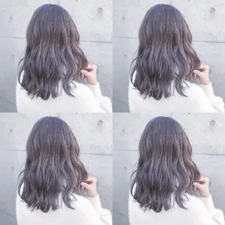 ミディアム カラー ヘアアレンジ ブリーチ/ヘアケア 🪞TAKUMA🪞のヘアスタイル