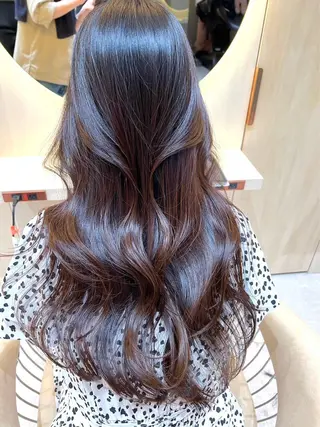 カラー ❤️ブリーチなし💚 ダブルカラー平野実花のヘアスタイル