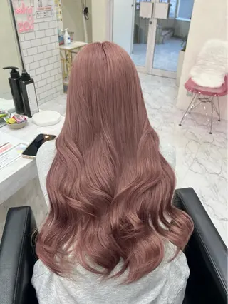 ロング 韓国風🫧艶カラー 💟ran💟のヘアスタイル