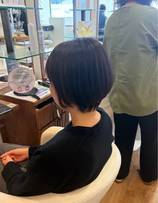 ショート 水木 里咲のヘアスタイル