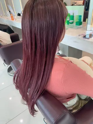 ロング カラー 🌼sunc HINAMI🌼のヘアスタイル